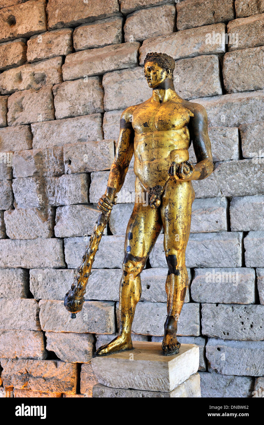 Statue of Hercules, Capitoline Museums, Rome, Italy Stock Photo Alamy