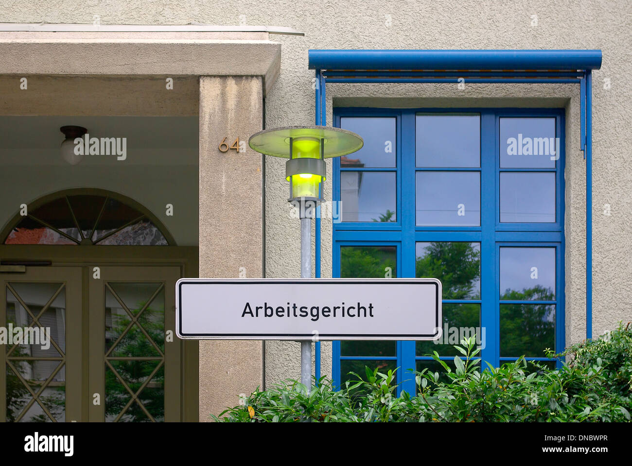 German Labour Court, Arbeitsgericht. Stock Photo