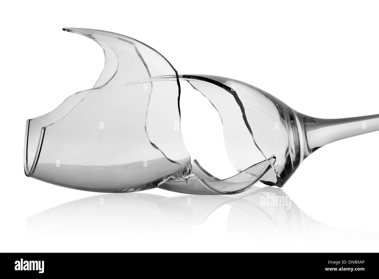 Broken glass shards hi-res stock photography and images - Alamy