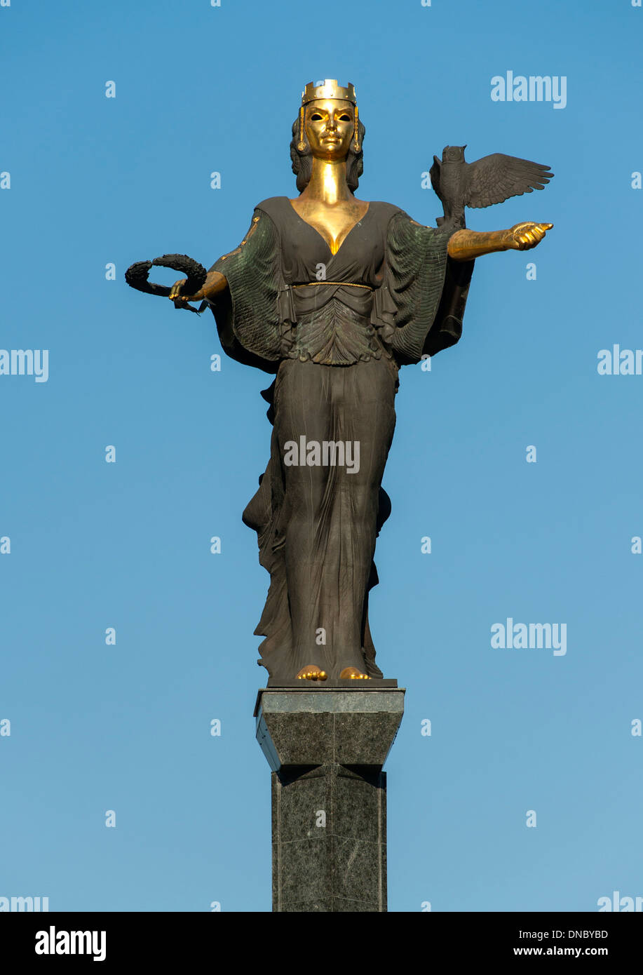 The Statue of Sveta Sofia (Saint Sofia) in Sofia, the capital of ...