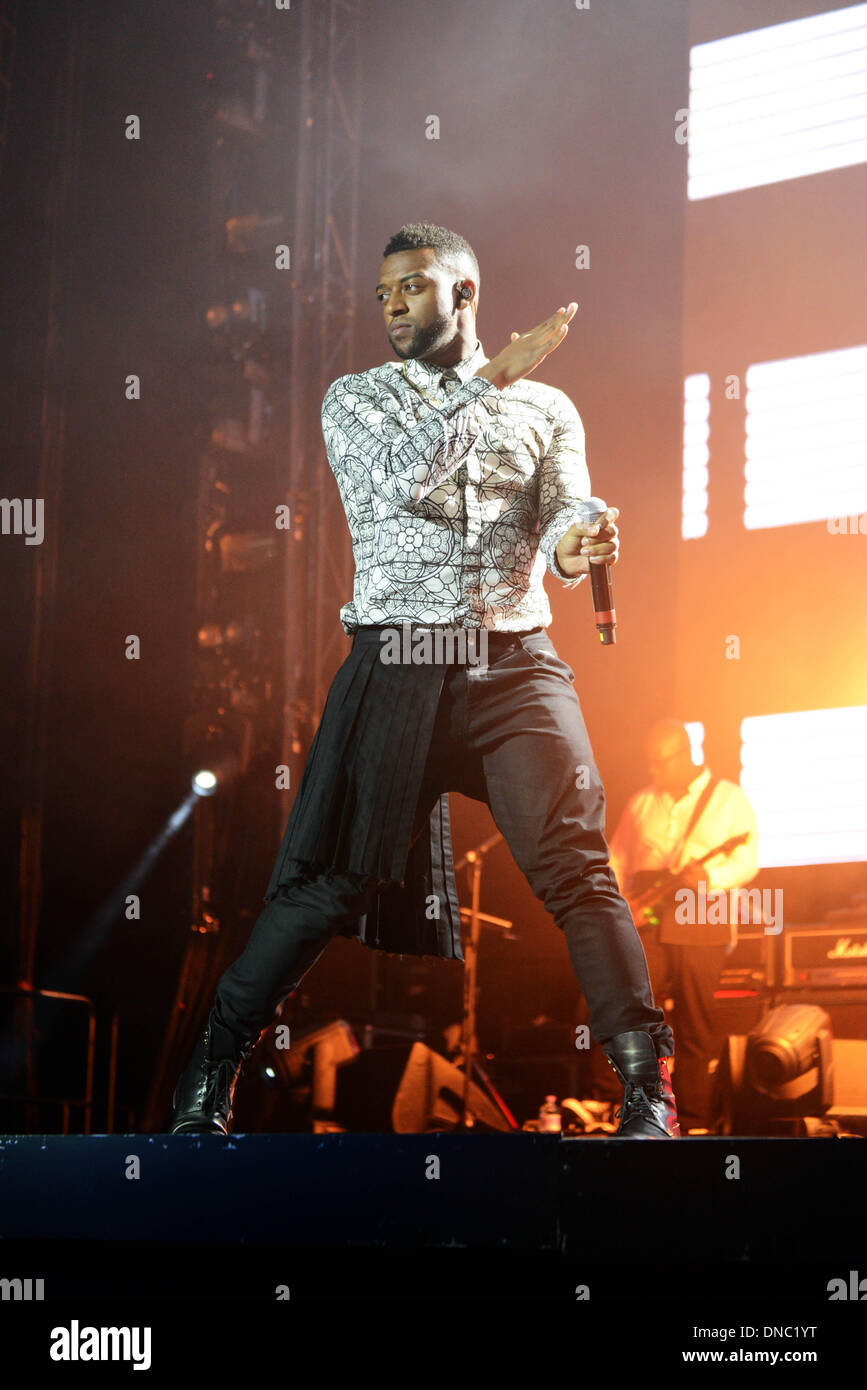 London, UK. 21st Dec, 2013. Thousands of screaming JLS fans filled the ...