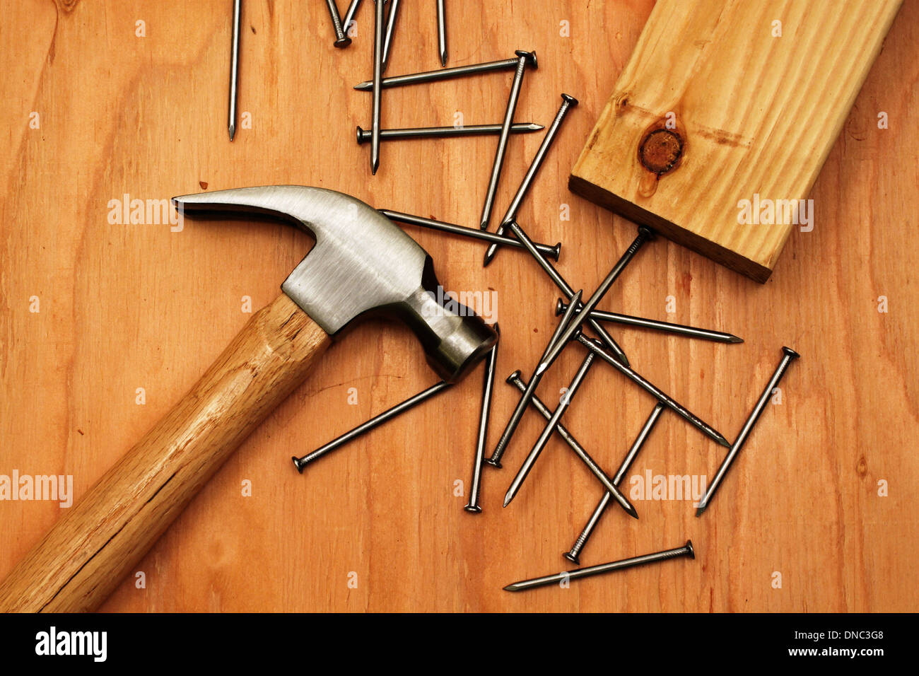 Hammer And Nails High Resolution Stock Photography and Images Alamy
