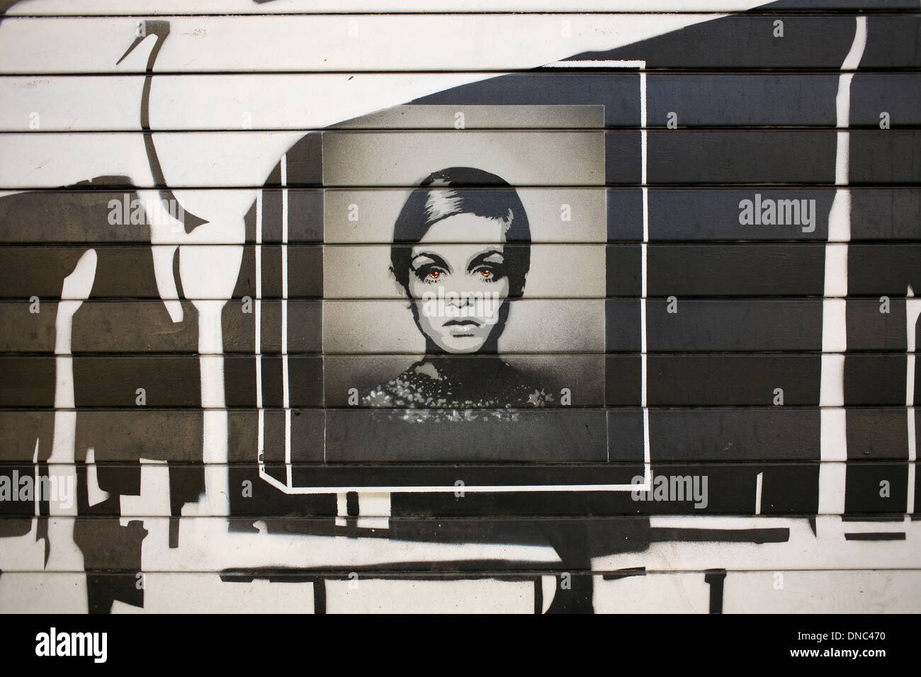 Street Art Northern Quarter Manchester Stock Photo Alamy