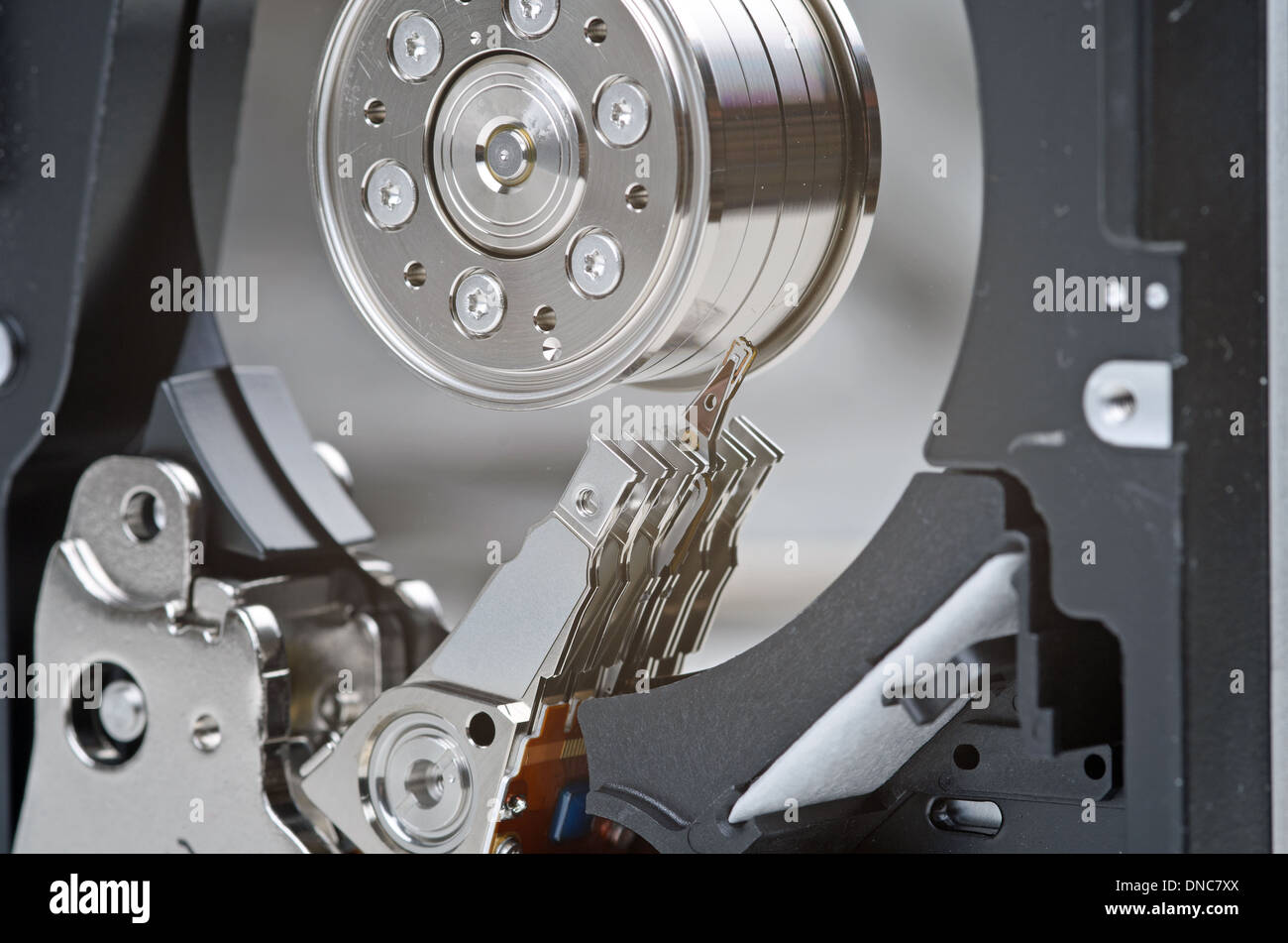 Photo of hard drive on white background Stock Photo - Alamy