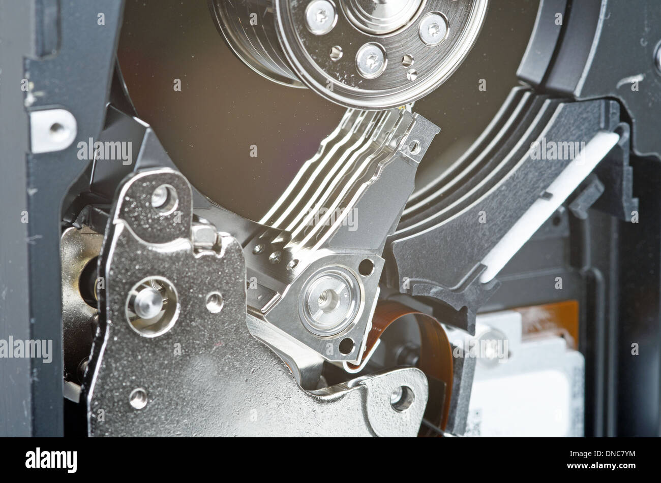 Photo of hard drive on white background Stock Photo - Alamy