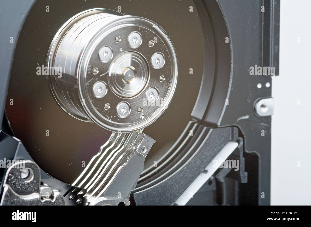 Photo of hard drive on white background Stock Photo - Alamy