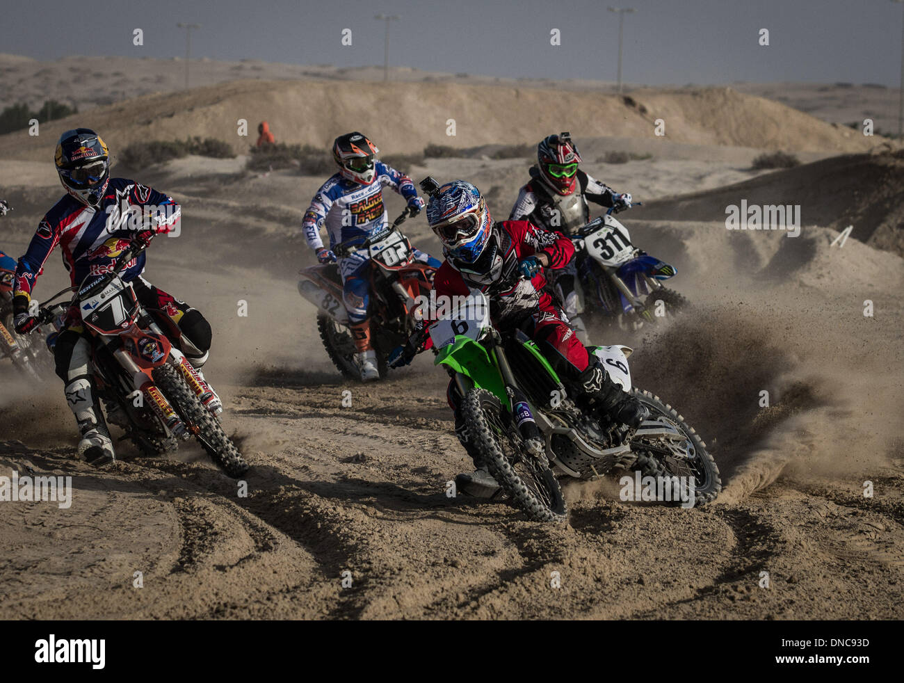 Sakhir, Bahrain. 20th Dec, 2013. Bahrain motocross national day