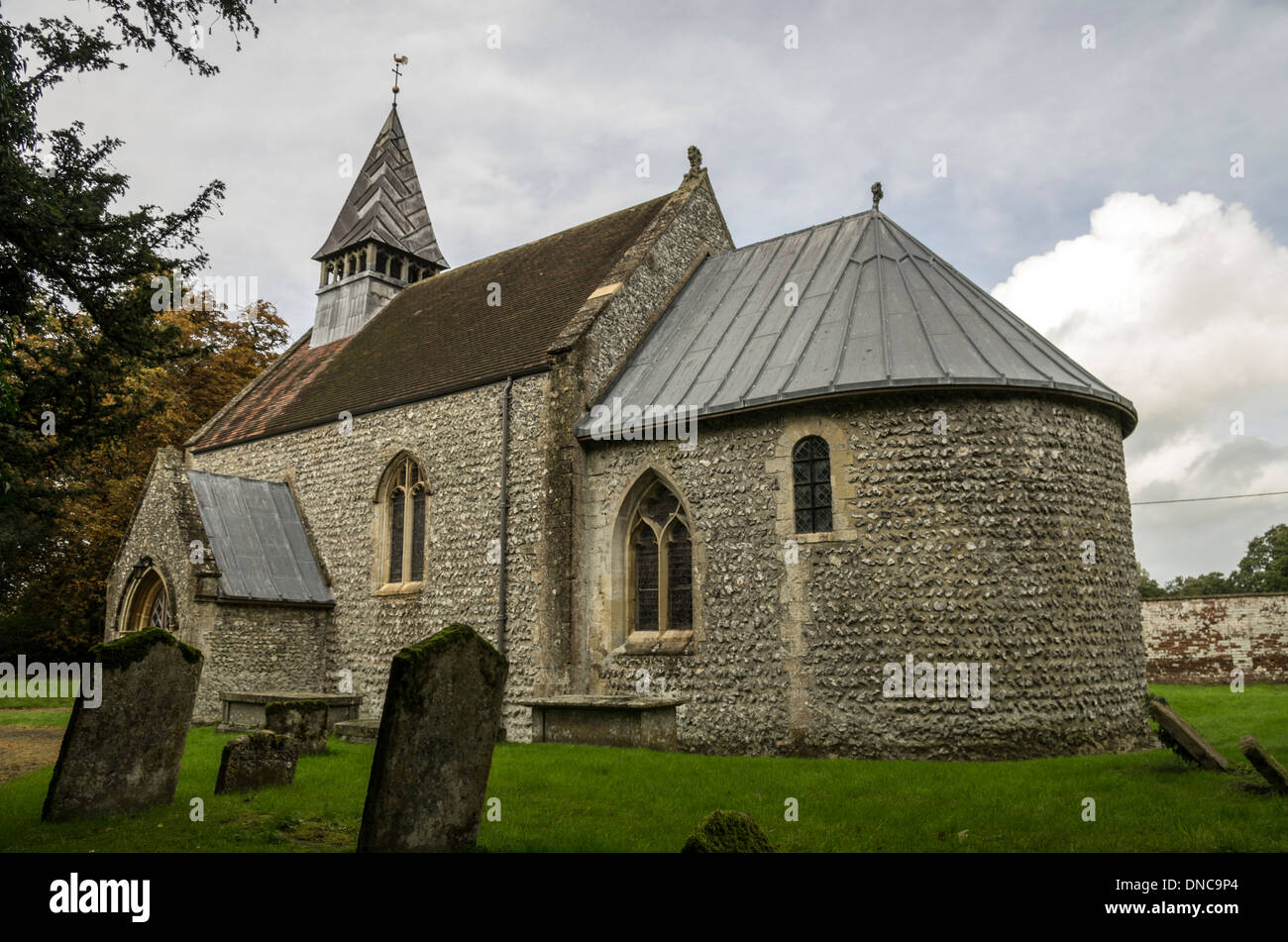Manningford church, near Pewsey, Wiltshire, UK Stock Photo