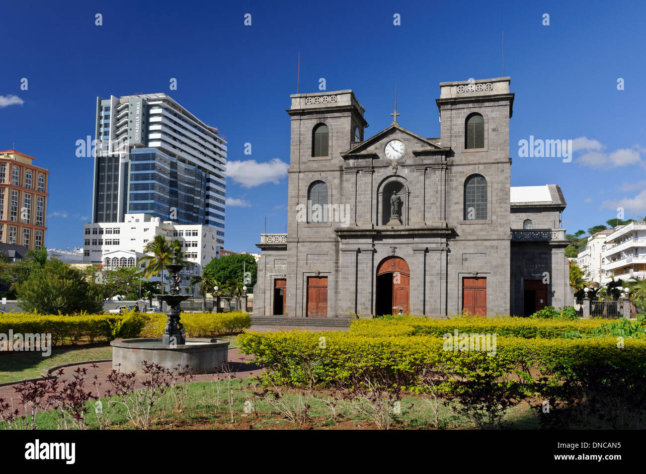 St Louis Cathedral, Port Louis, Mauritius Stock Photo - Alamy