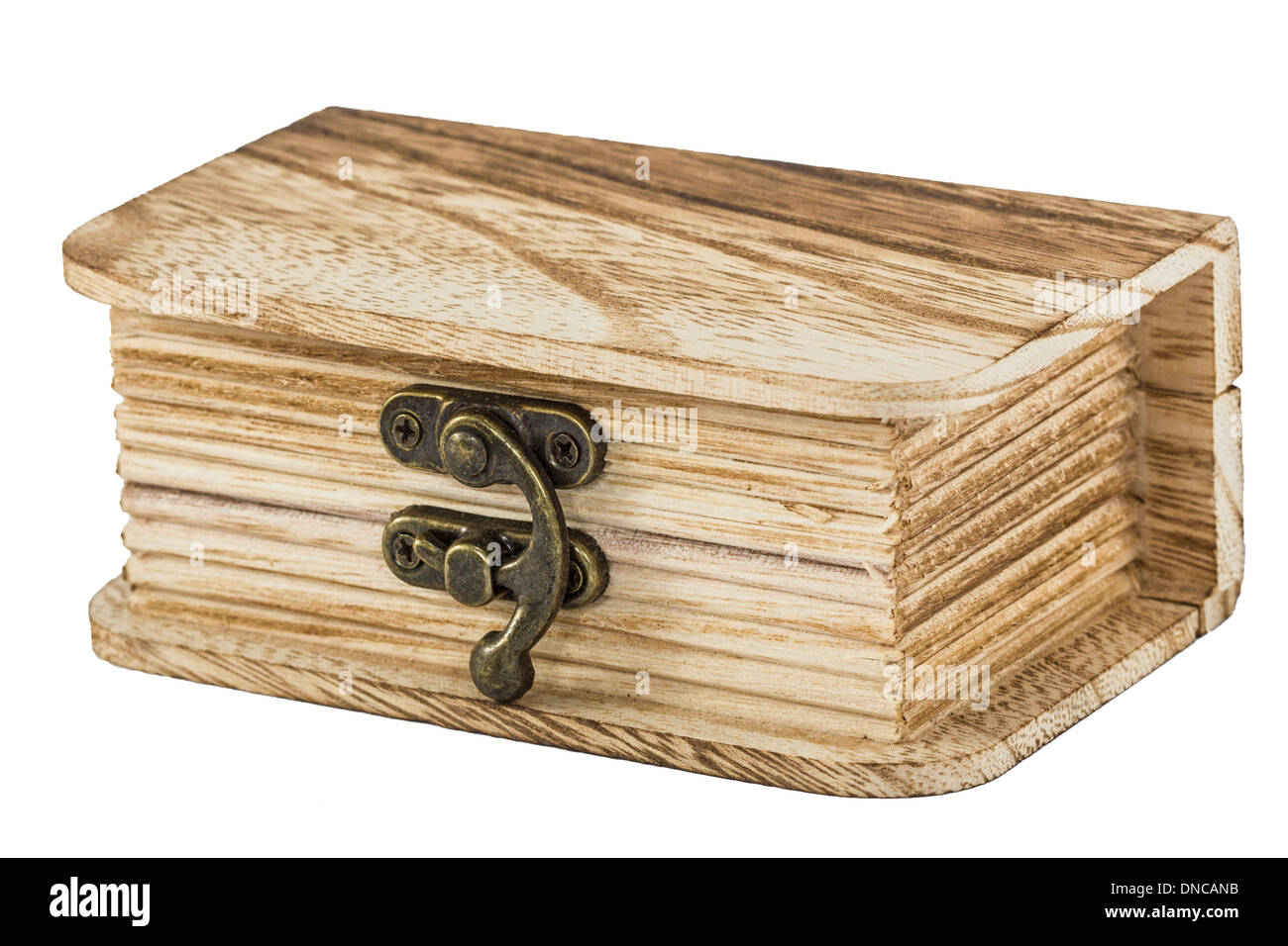 Wooden chest with lock deals