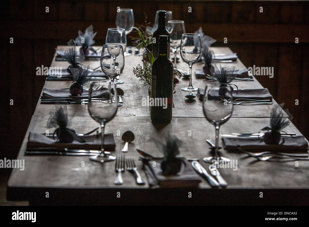 Table Plan For A Country Wedding Stock Photo 64810874 Alamy