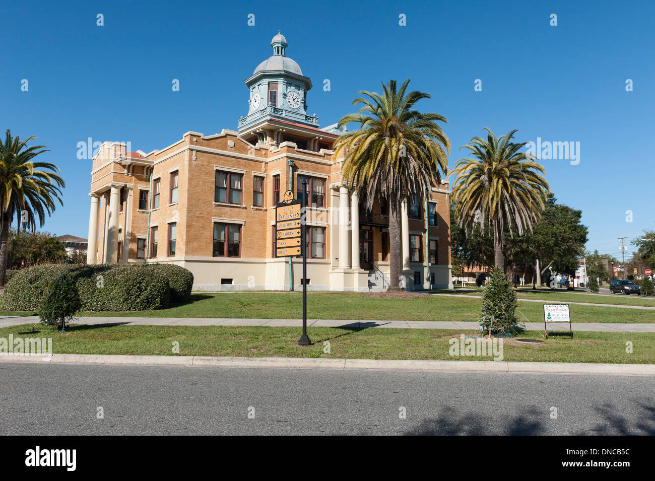 Citrus County Courthouse in Inverness, Florida USA Stock Photo Alamy