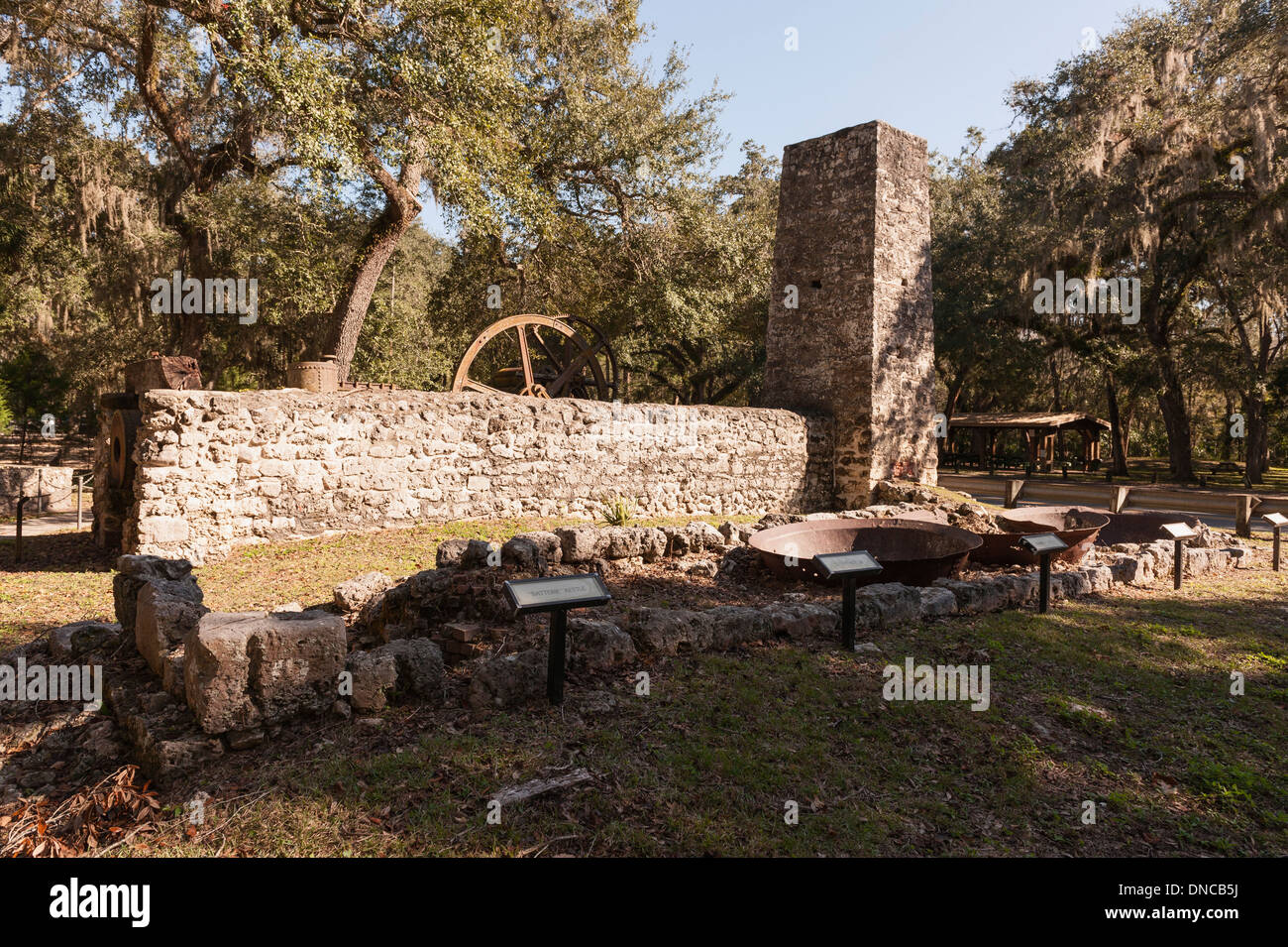 The David Levy Yulee Sugar Mill Ruins Historic State Park, Florida