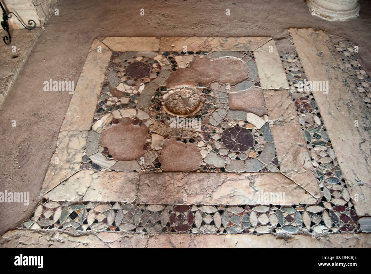 ancient marble floor Stock Photo Alamy