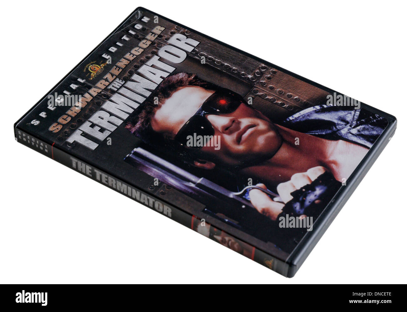 The Terminator DVD Stock Photo