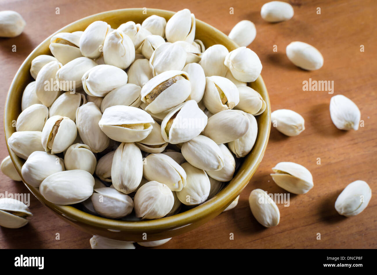 pistachio nuts Stock Photo