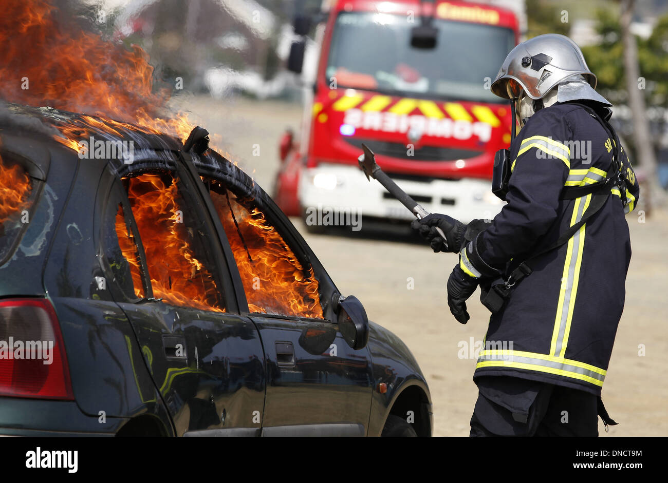 Fire Rescue Service of New Caledonia (France, 2011) Stock Photo