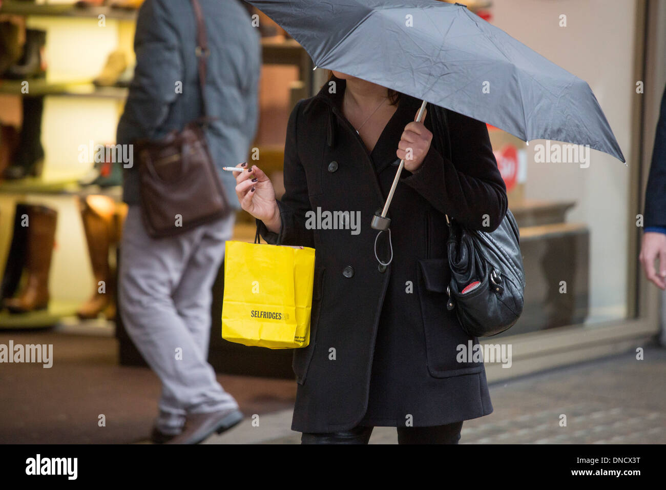 Pre christmas sales oxford street london christmas Stock Photo Alamy