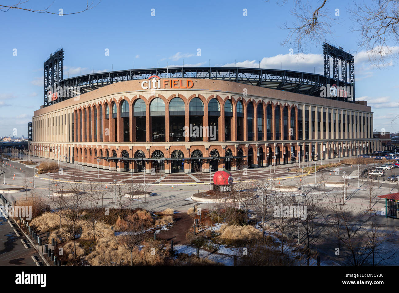 Citi Field, home of New York Mets baseball team, Flushing Meadows, Queens, New York Stock Photo