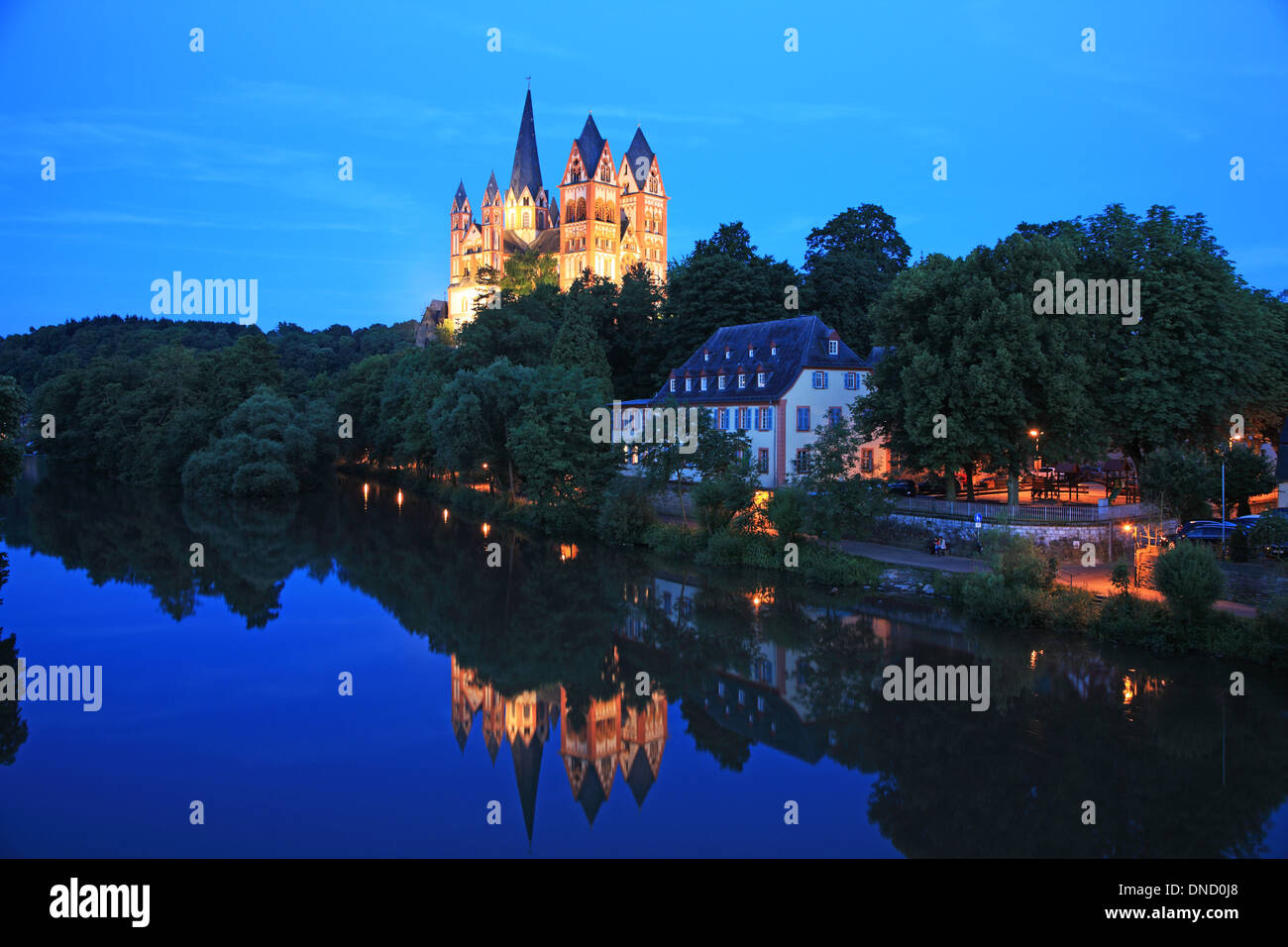 Germany, Hesse, Limburg Cathedral Stock Photo