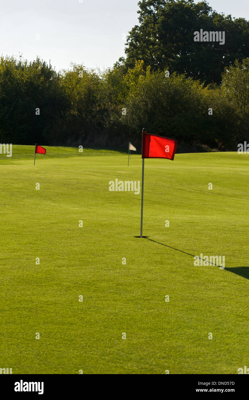 Christchurch Golf Club Dorset UK Course, hole practice putting area Stock  Photo - Alamy