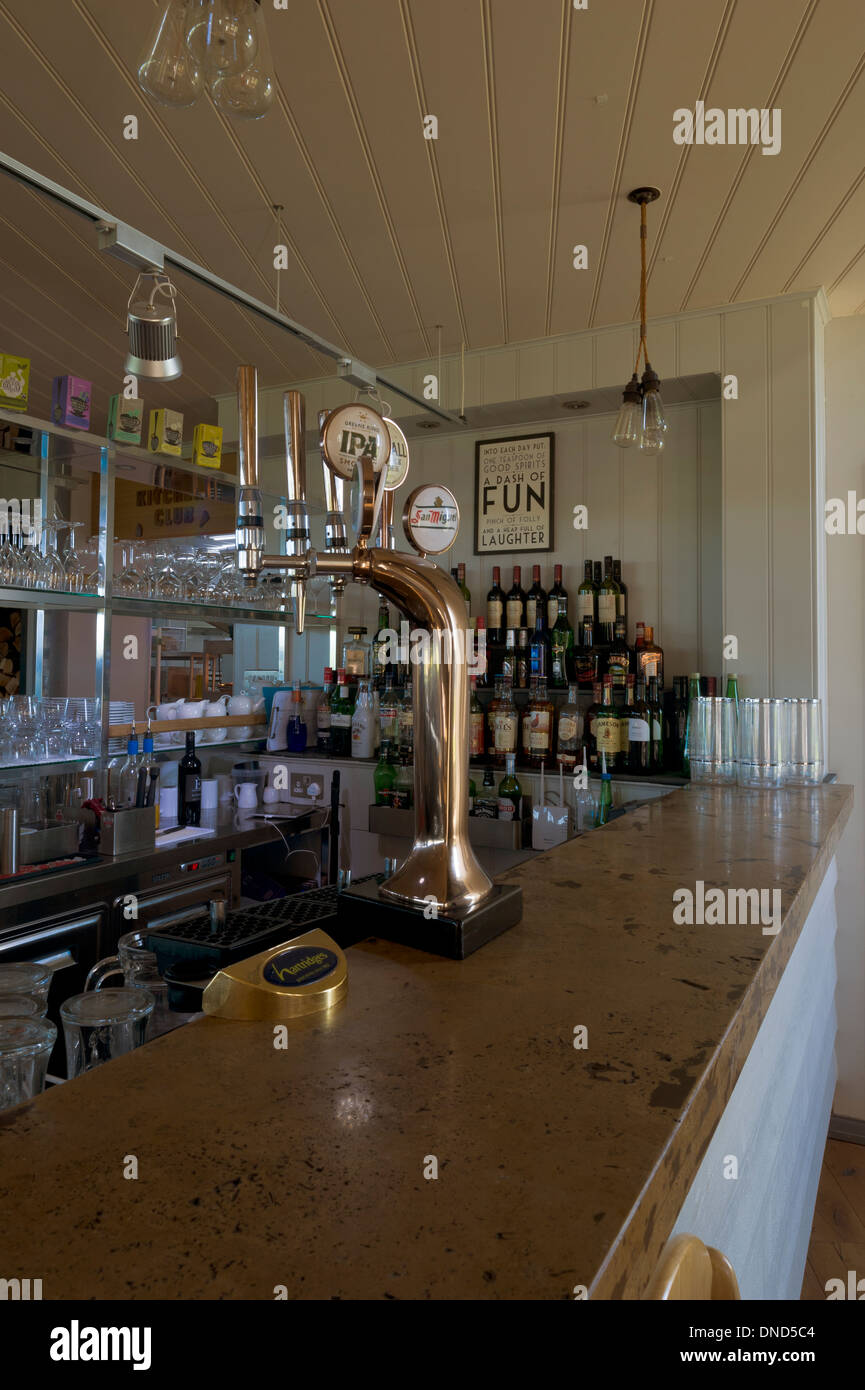 Christchurch Golf Club Dorset UK drinks bar Stock Photo Alamy