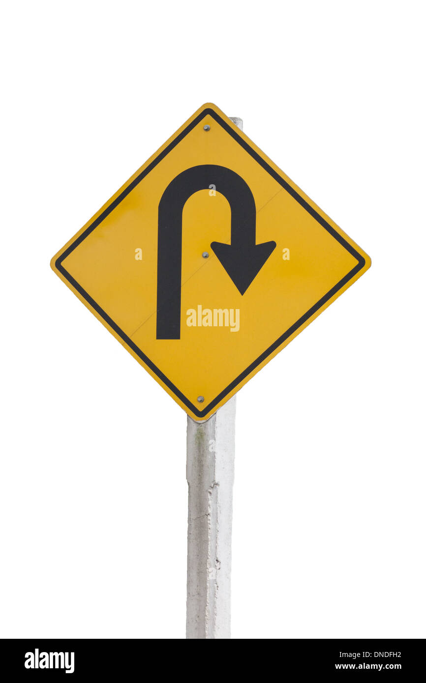 260+ U Turn Sign Stock Photos, Pictures & Royalty-Free Images