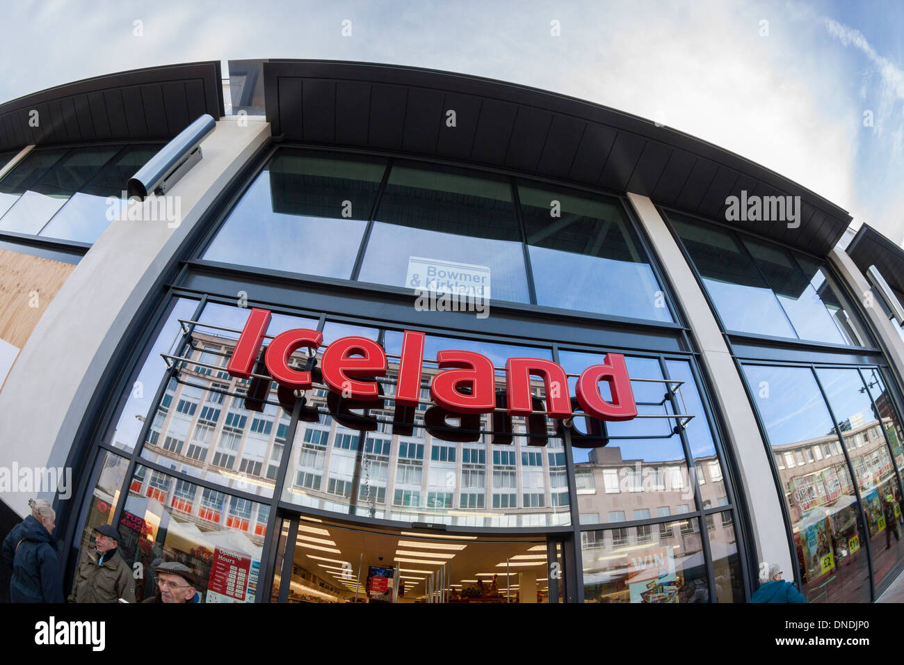 Iceland Food Store Stock Photo 64838984 Alamy