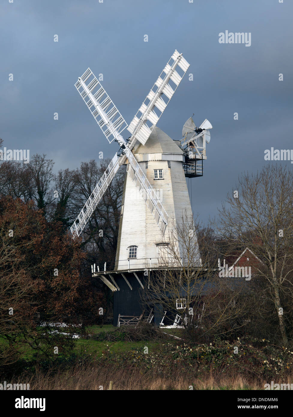 A view of Shipley Windmill in Shipley, West Sussex Stock Photo Alamy