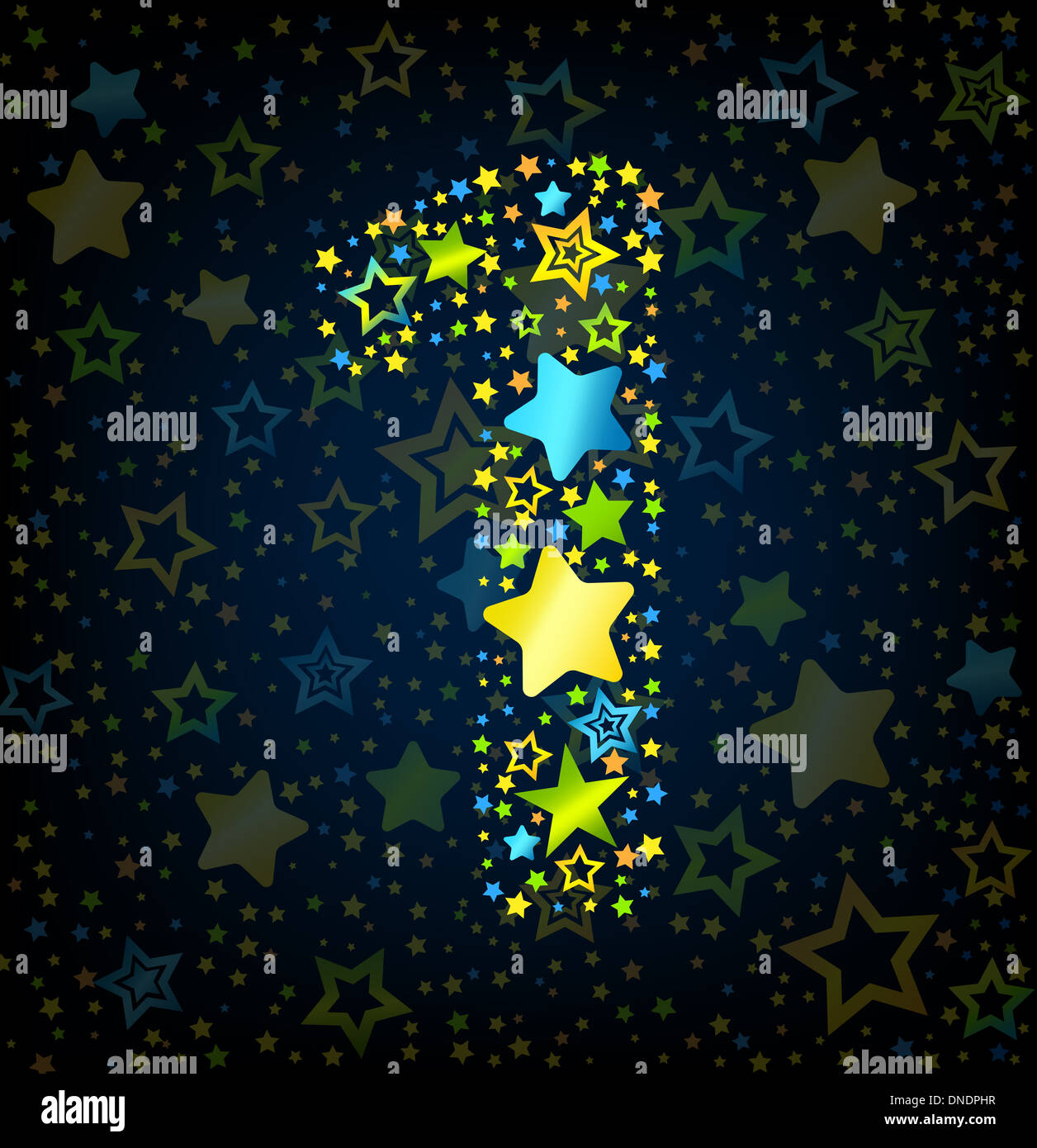 Cartoon star number 1 hi-res stock photography and images - Alamy
