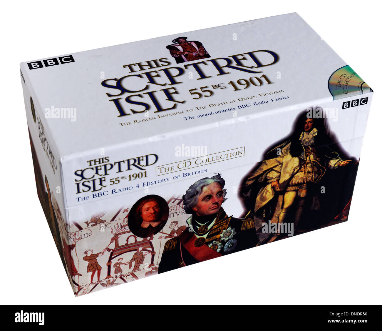 The BBC Radio 4 History of Britain Series This Sceptred Isle Stock Photo