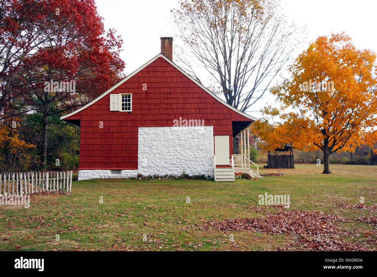 Old Bethpage Village restoration on Long Island NY Stock Photo Alamy