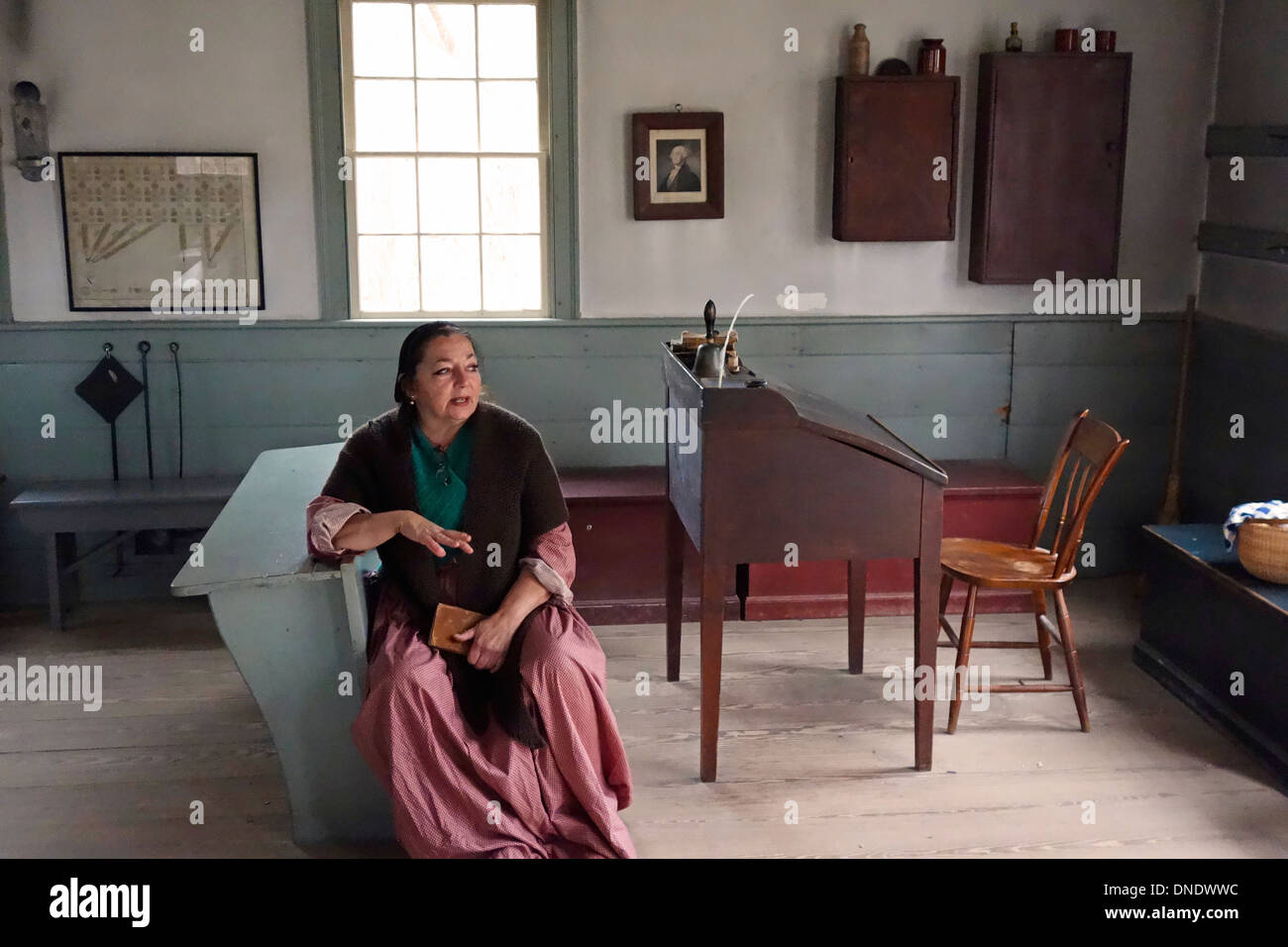 Old Bethpage Village restoration on Long Island NY Stock Photo Alamy