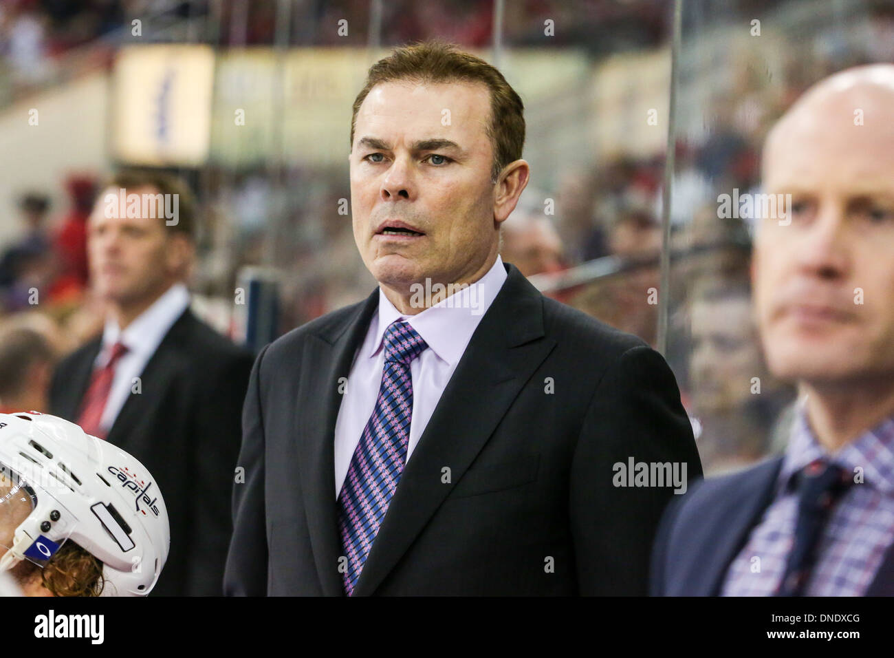 Washington Capitals head coach Adam Oates Stock Photo Alamy