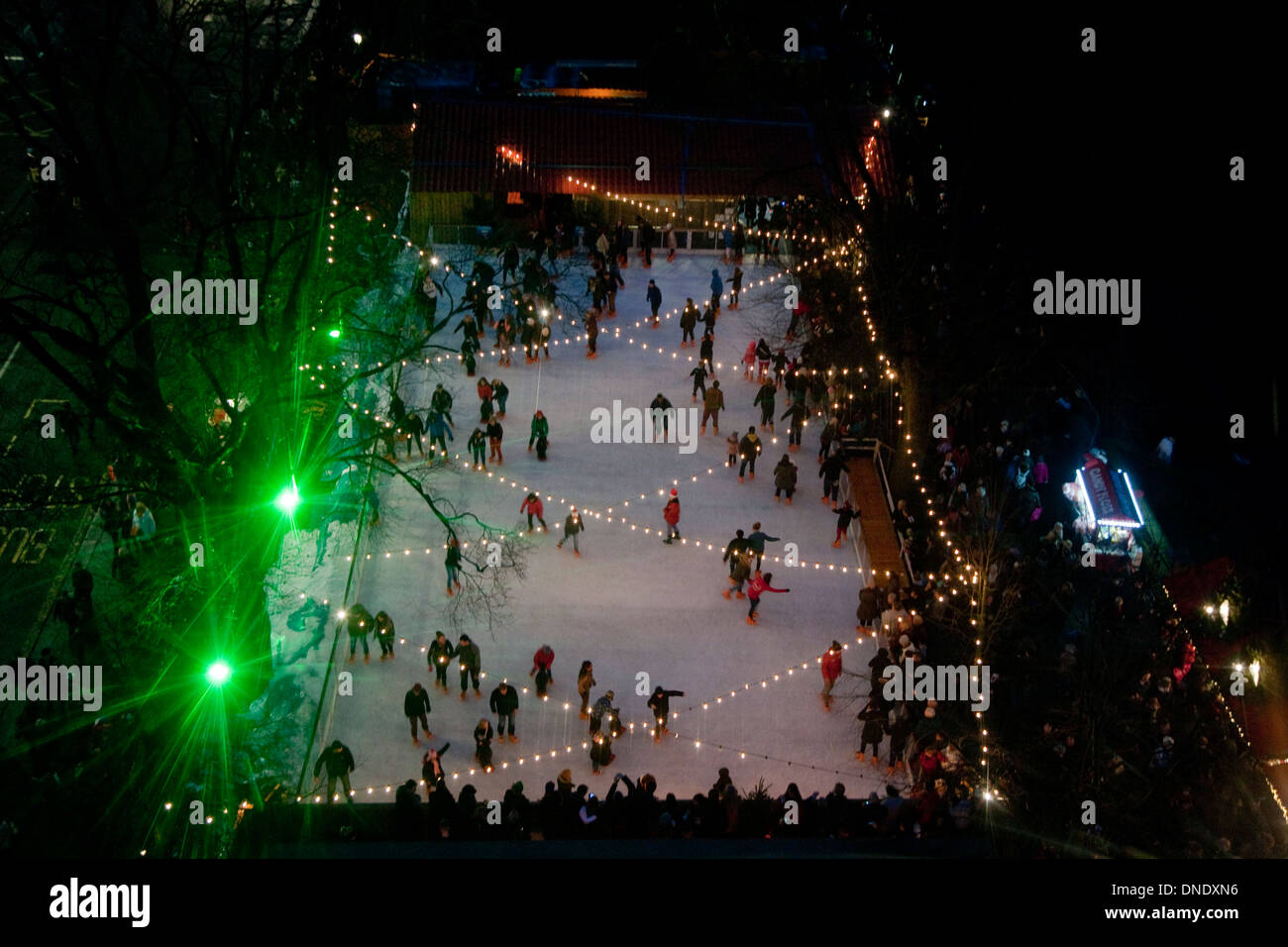 Christmas in Edinburgh Stock Photo