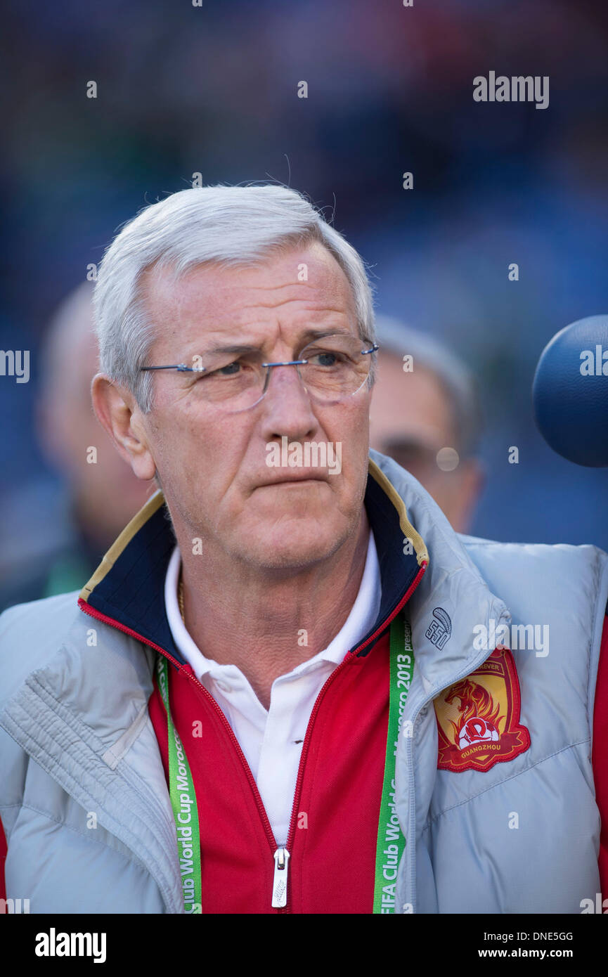 Marrakesh, Morocco. 21st Dec, 2013. Marcello Lippi (Evergrande