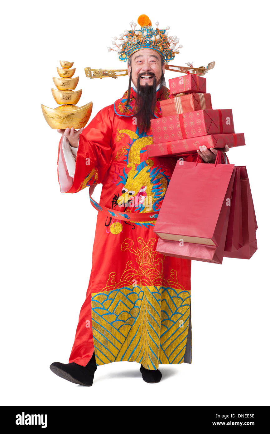 Chinese god of wealth hi-res stock photography and images - Alamy