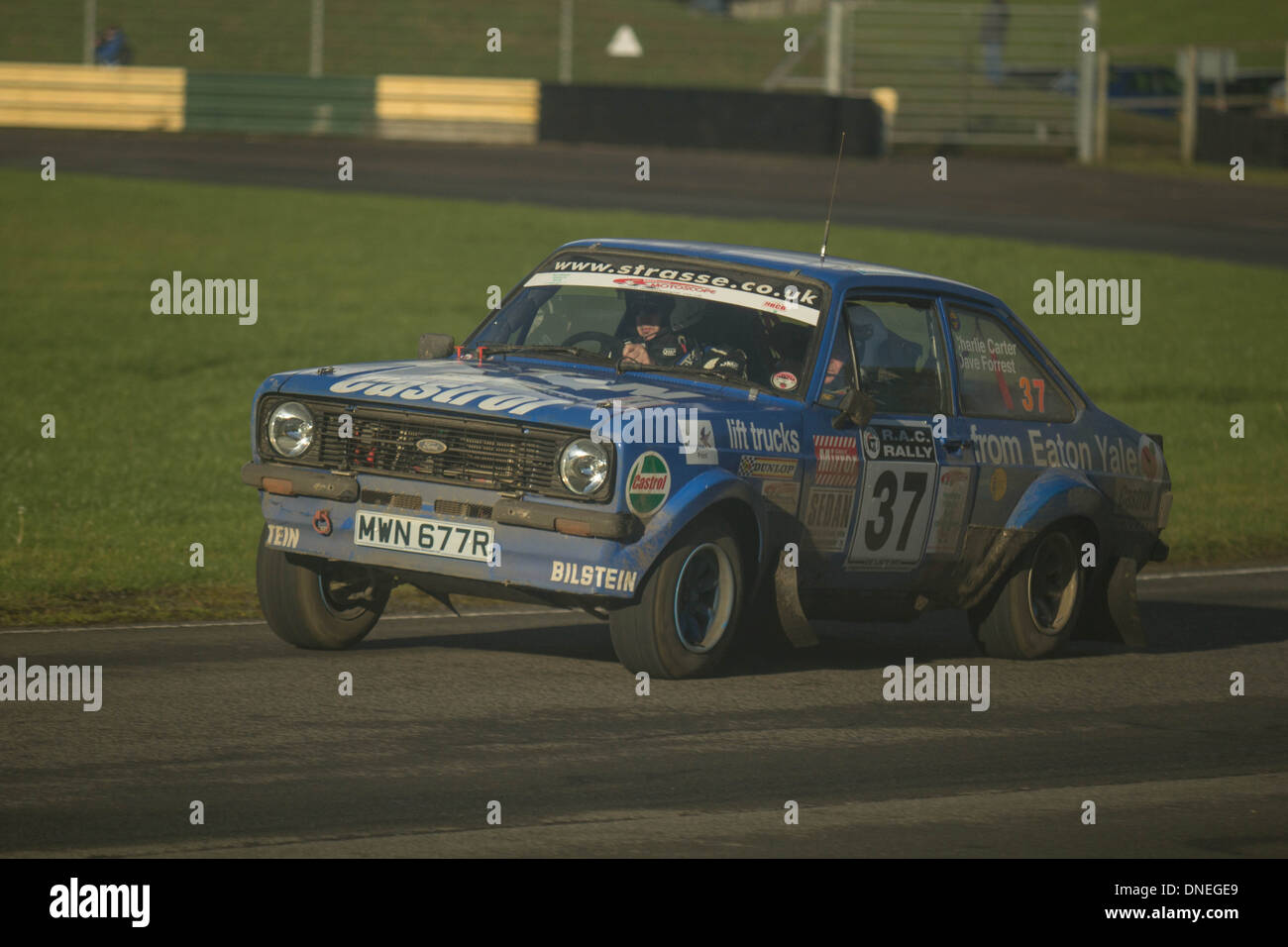 Rallycross at Croft Circuit Stock Photo - Alamy
