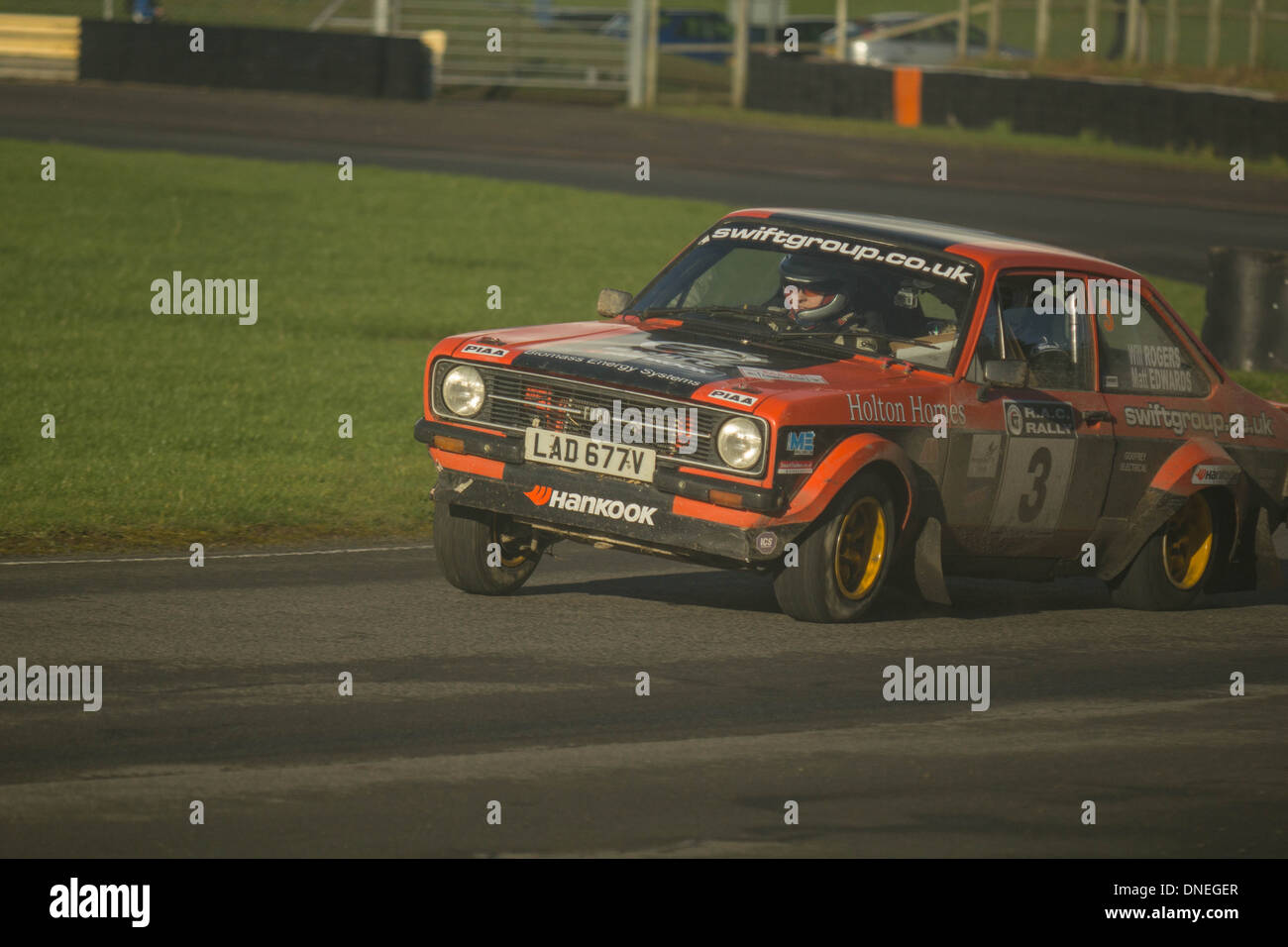 Rallycross at Croft Circuit Stock Photo - Alamy