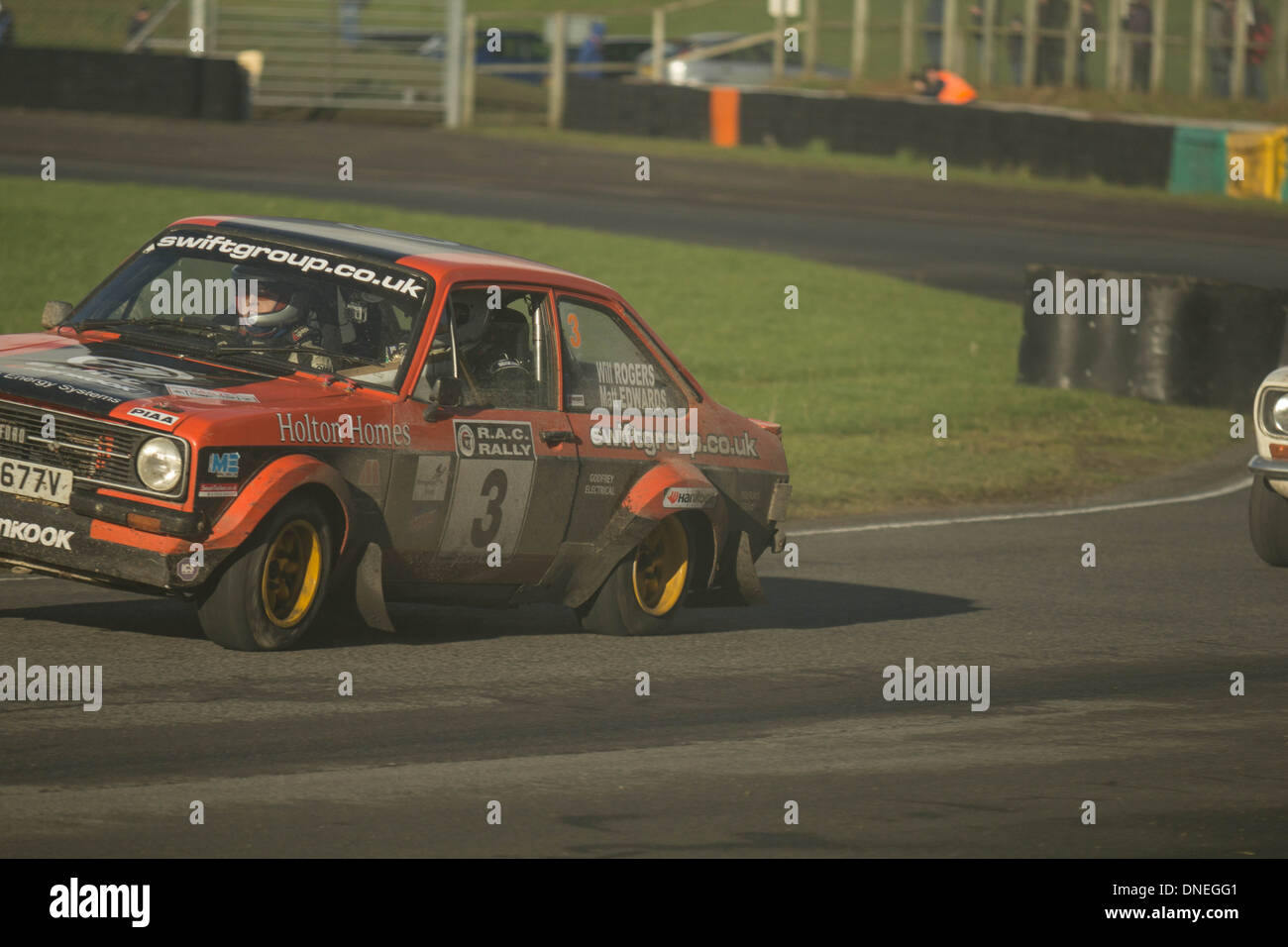 Rallycross at Croft Circuit Stock Photo - Alamy