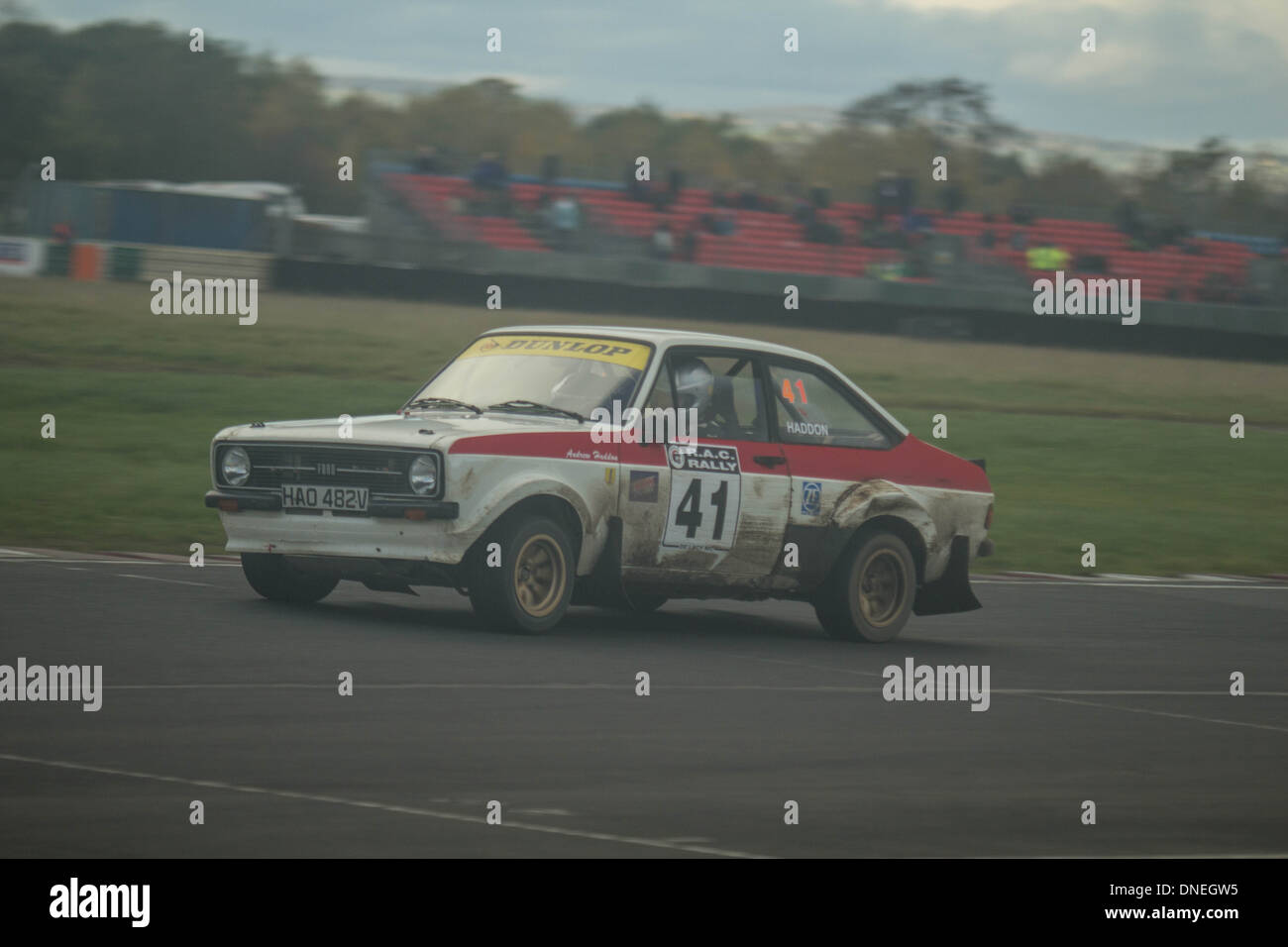Rallycross at Croft Circuit Stock Photo - Alamy