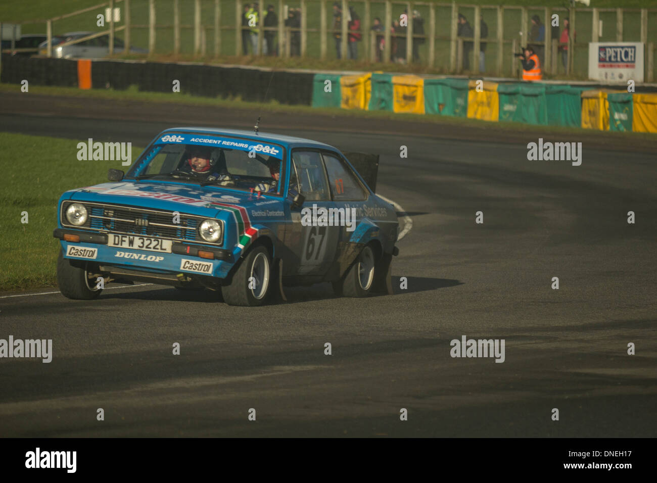 Rallycross at Croft Circuit Stock Photo - Alamy