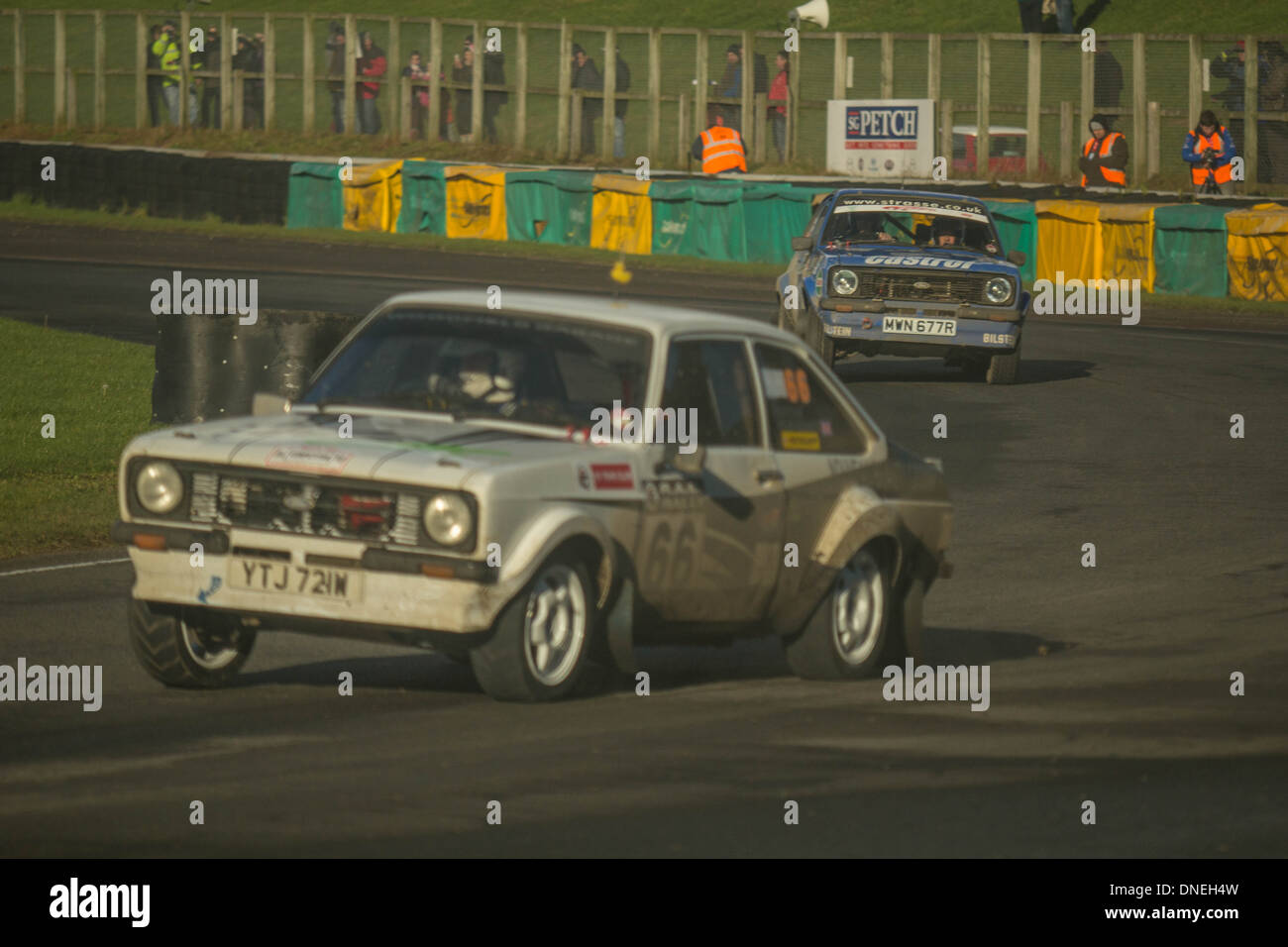 Rallycross at Croft Circuit Stock Photo - Alamy