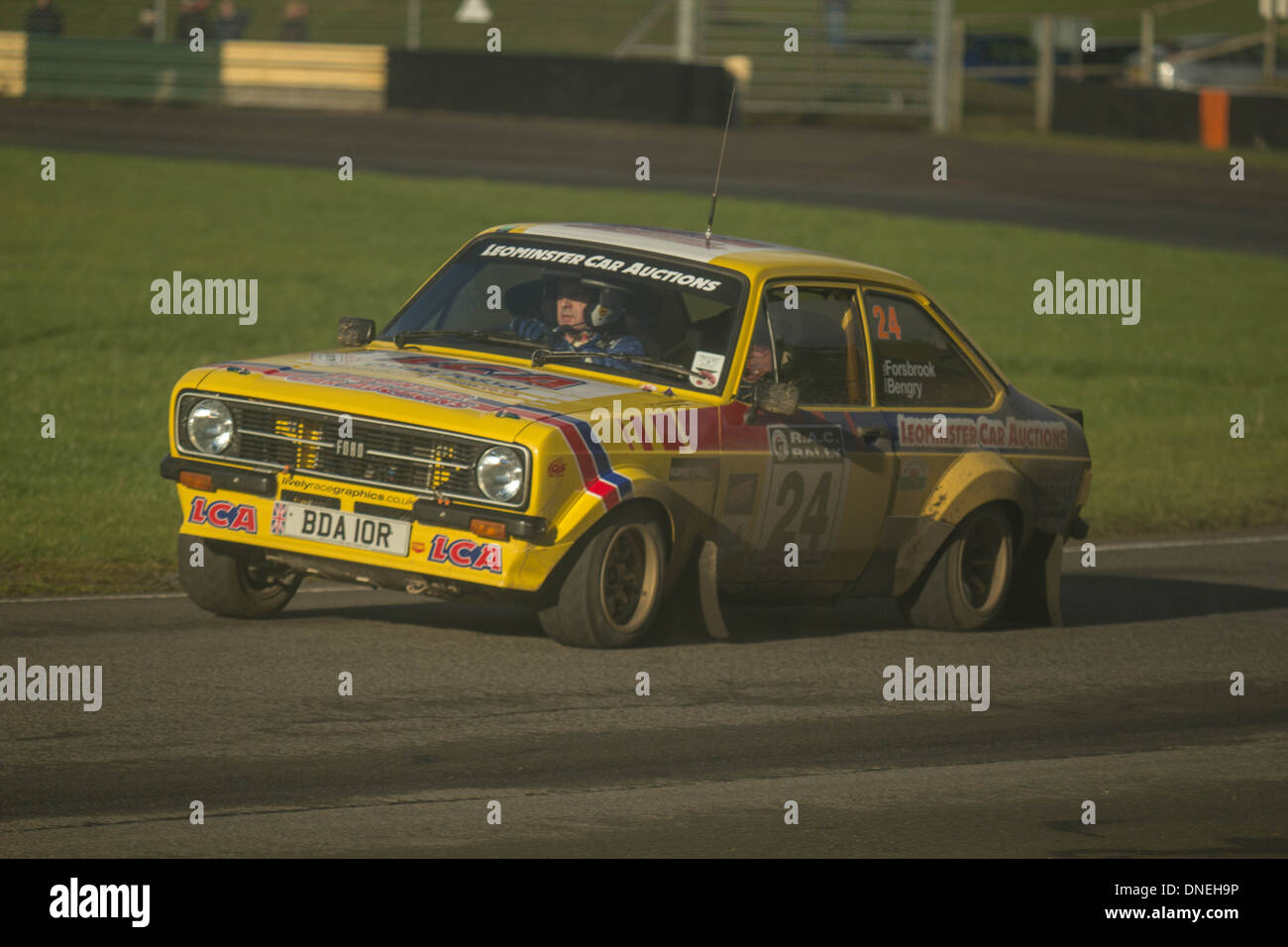 Rallycross at Croft Circuit Stock Photo - Alamy