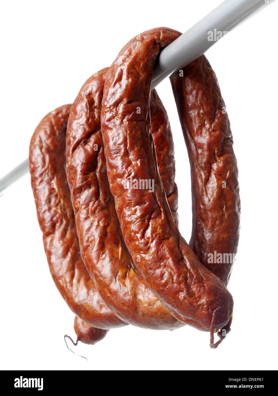 EXTRA LONG PORK OR BEEF SAUSAGE Stock Photo - Alamy