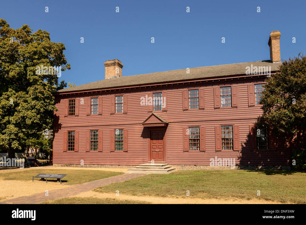 Peyton Randolph house in Colonial Williamsburg dates to mid1700's