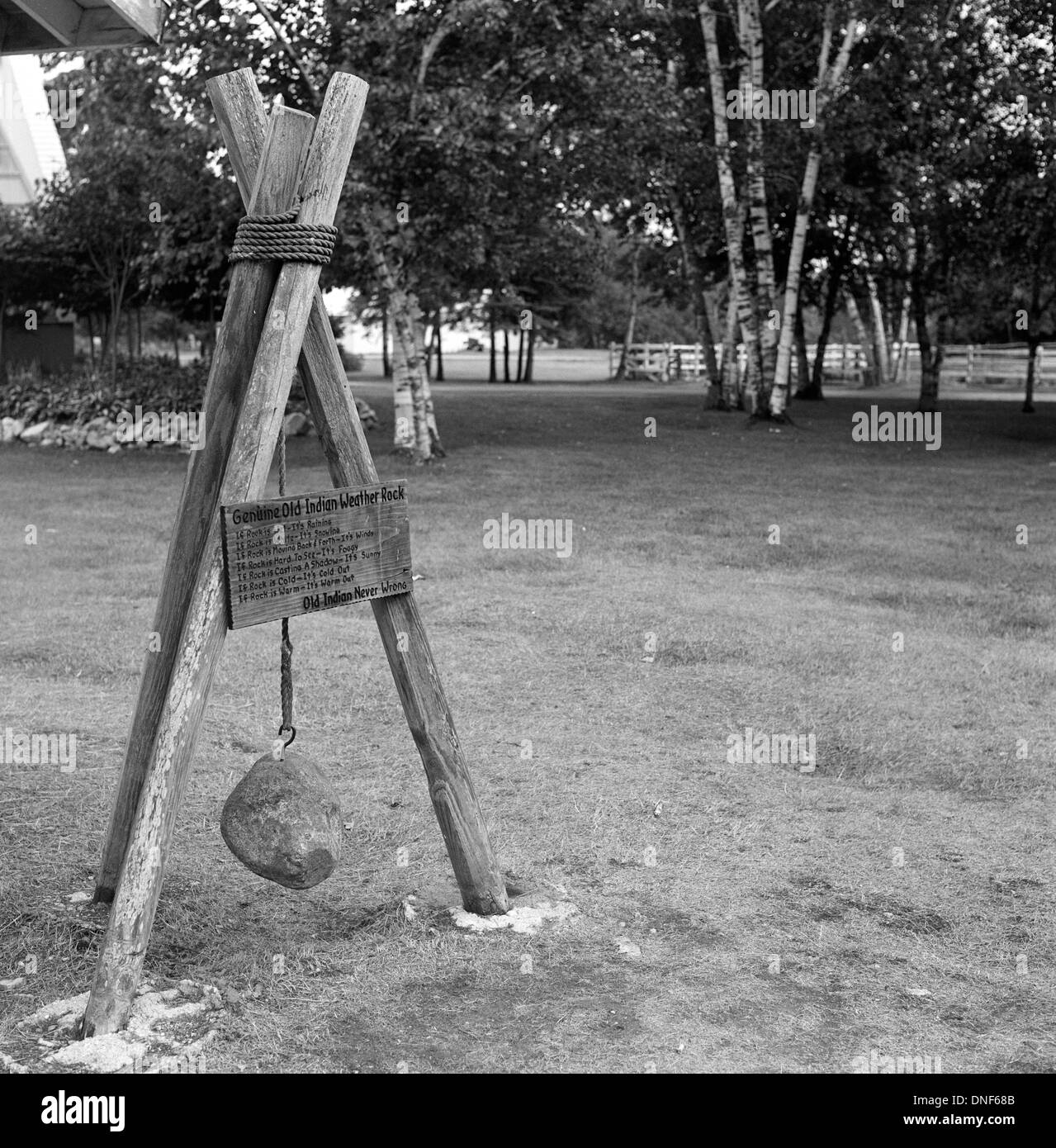 Mackinac Island scenery. Medium format Ilford Delta 100 film Stock