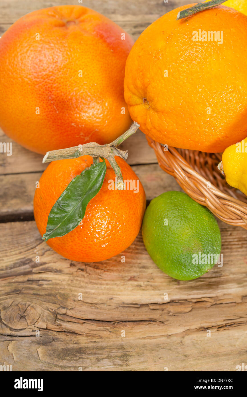 Citrus fruits on red hi-res stock photography and images - Alamy