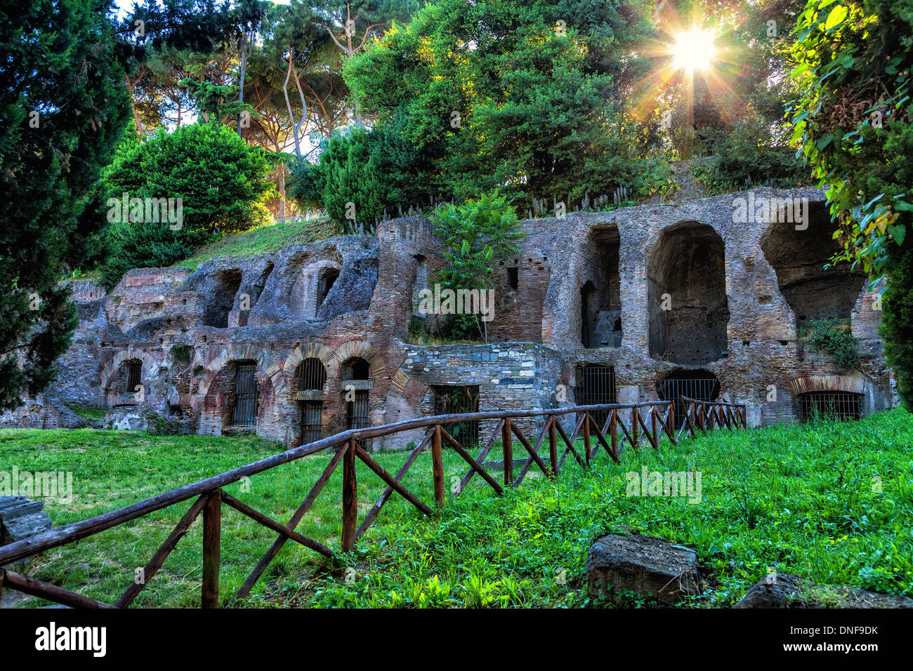 The ruins of ancient Rome Stock Photo - Alamy
