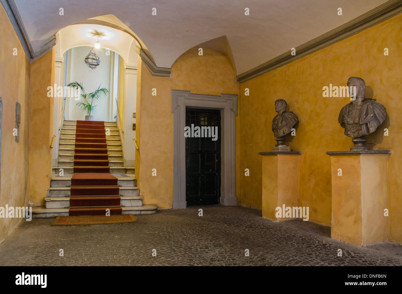 yard in rome Stock Photo Alamy
